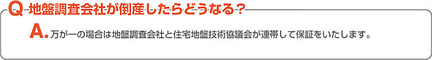 地盤調査会社が倒産したらどうなる？