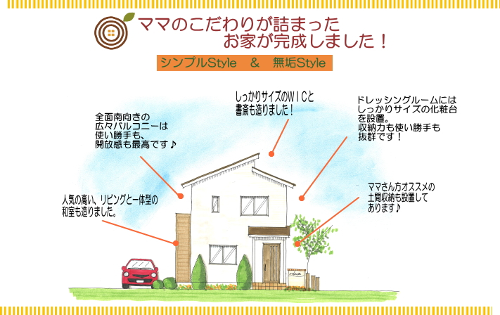 完成見学会のお知らせ