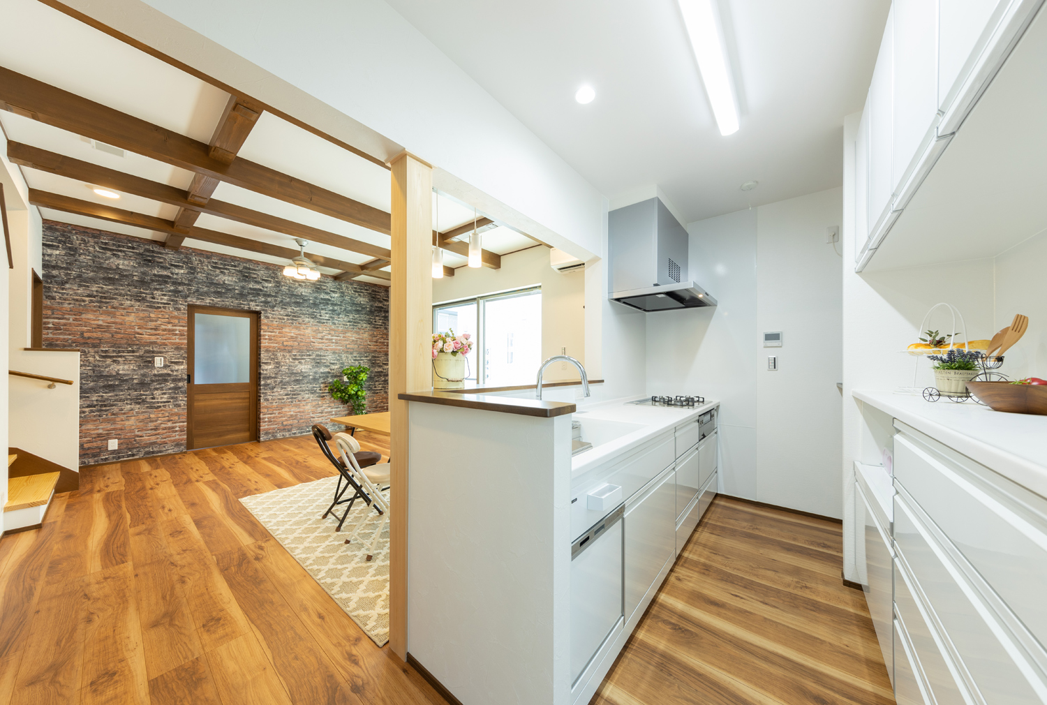 和歌山市 新築 一戸建て 木の家 キッチン