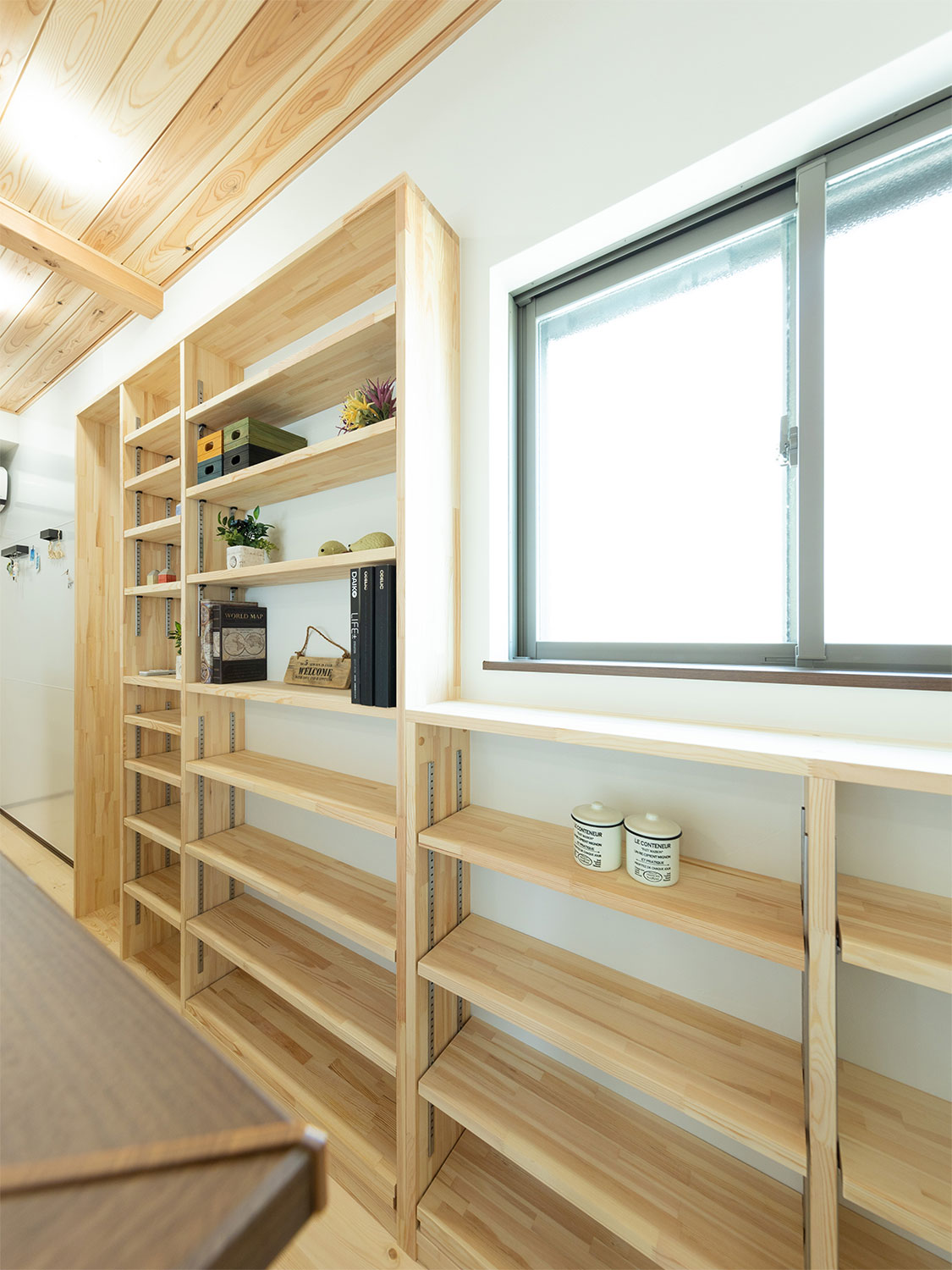 和歌山市 新築 一戸建て 木の家 造作棚