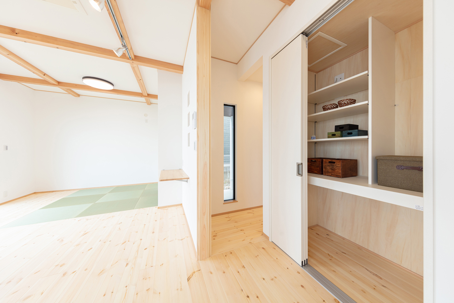 和歌山市 新築 一戸建て 木の家 収納