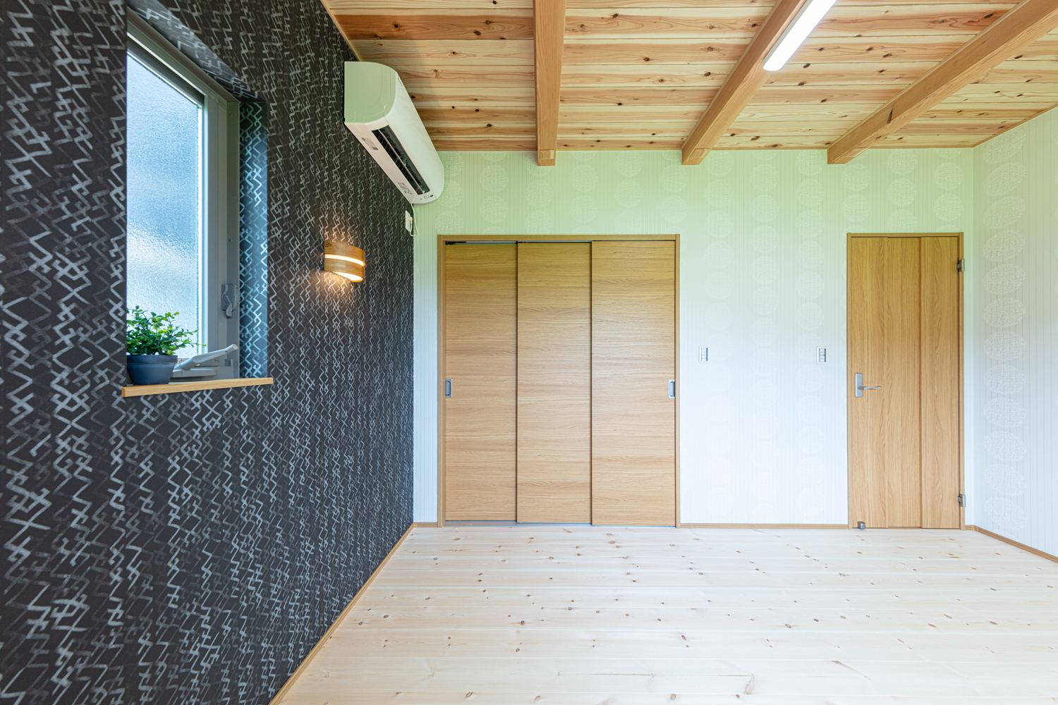 和歌山市 新築 一戸建て 木の家 寝室