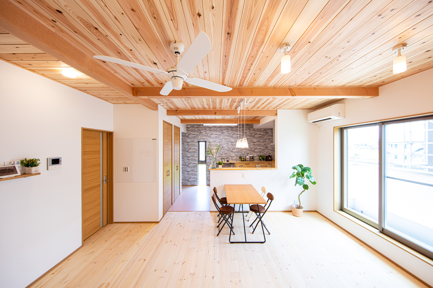 和歌山市 新築 一戸建て 木の家 リビング