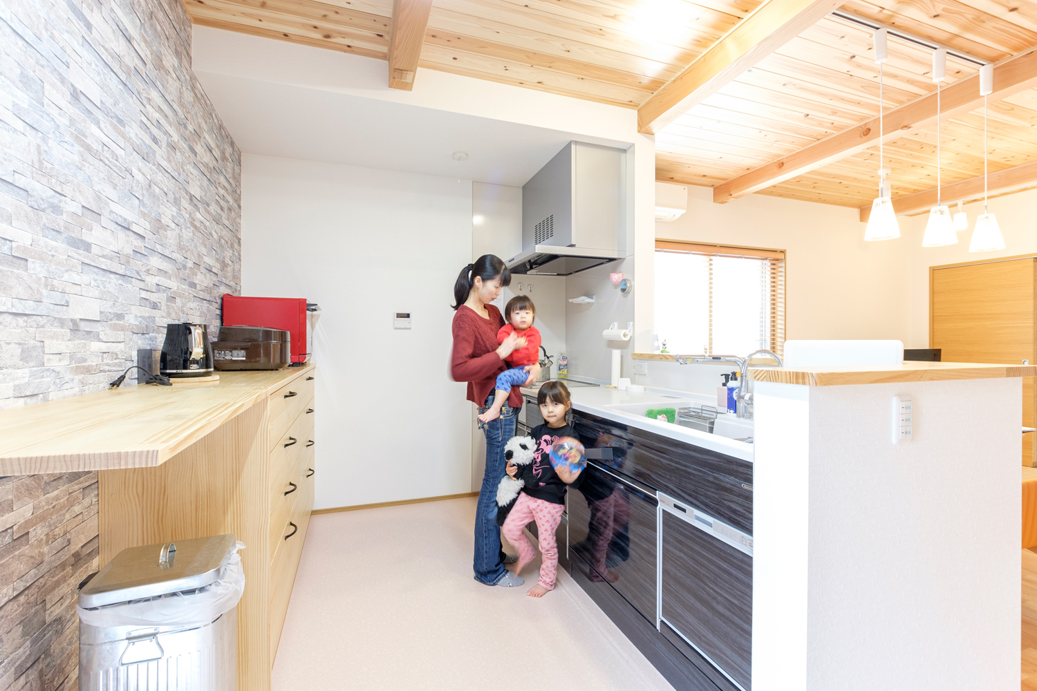 和歌山市 新築 一戸建て 木の家 キッチン