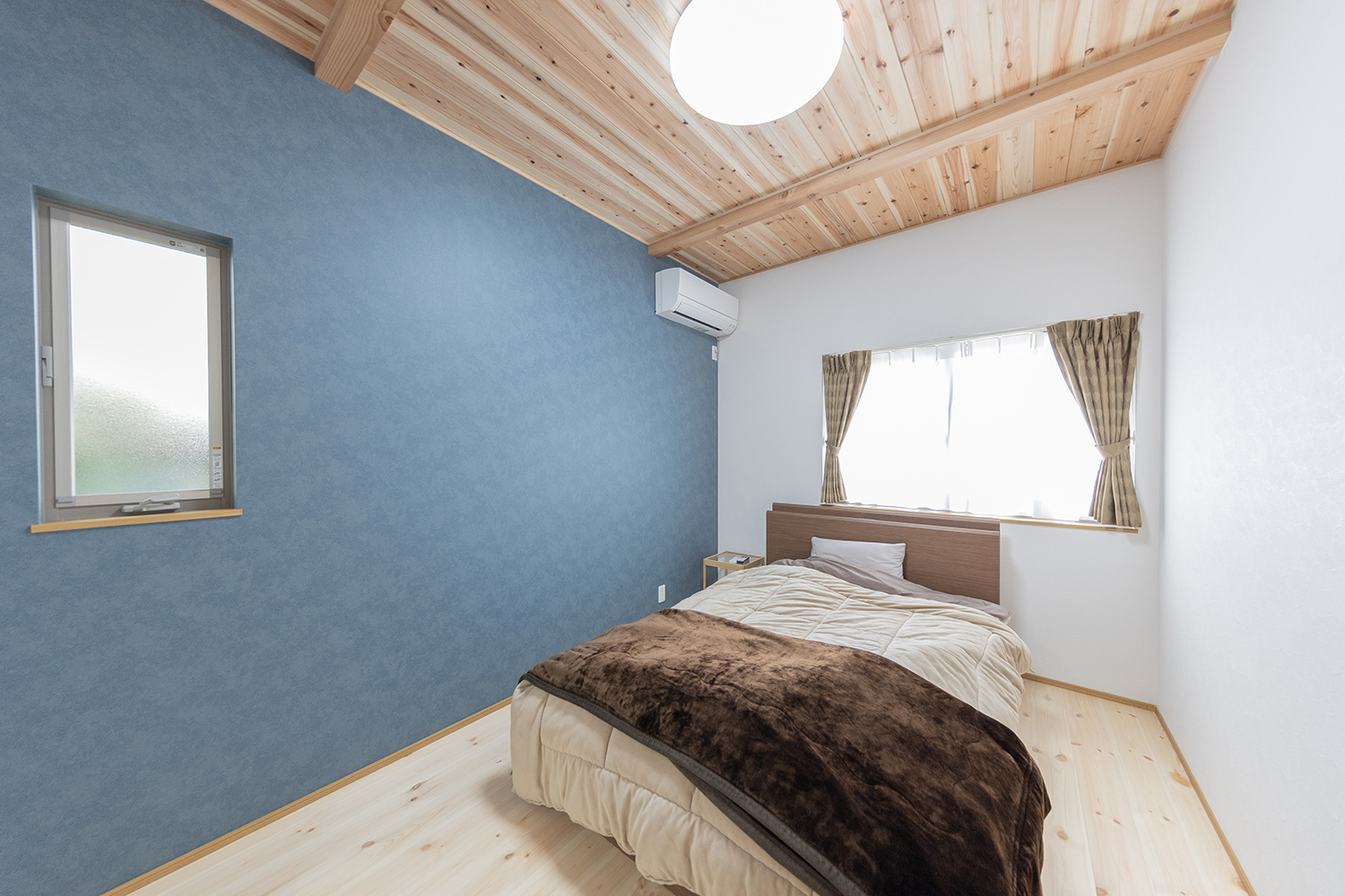 和歌山市 新築 木の家 平屋 寝室